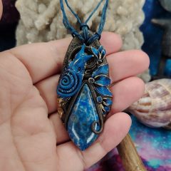 Lápisz lazuli köves nyaklánc - TerraAndoriana