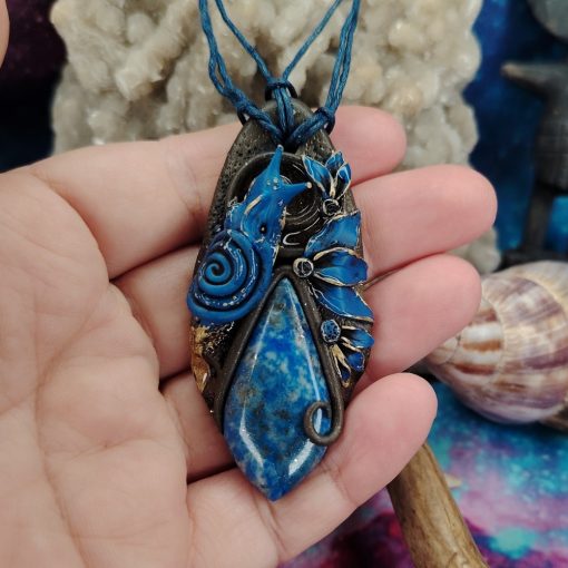 Lápisz lazuli köves nyaklánc - TerraAndoriana