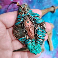 Türkiz köves nyaklánc - A sámán nő amulettje